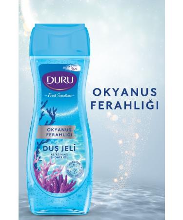 Duru Fresh Sensations Ocean Freshness Shower Gel 6 Pieces x 650 ml - Buy Online on GoSupps.com