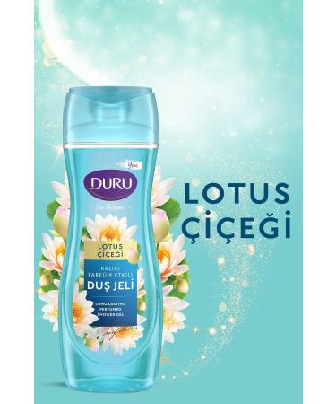 Duru Lux Perfumes Lotus Flower Shower Gel 3 Pieces x 650 ml - Buy Online on GoSupps.com