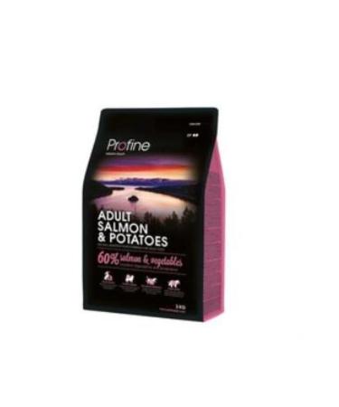 Profine Adult Dog Food with Salmon and Potato 3 Kg