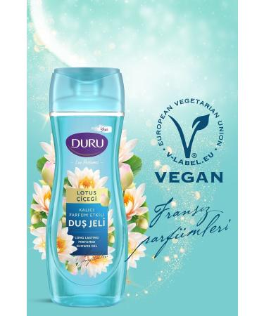Duru Lux Perfumes Lotus Flower Shower Gel 3 Pieces x 650 ml - Buy Online on GoSupps.com