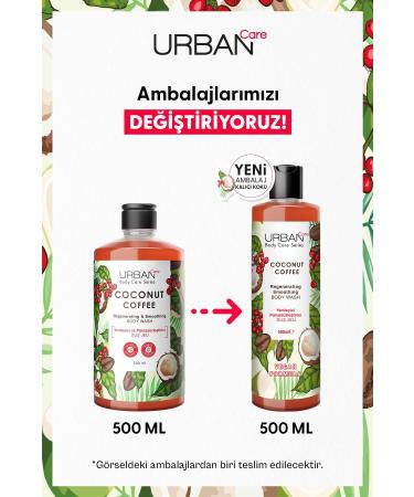 Urban Care Coconut Coffee Refreshing and Smoothing Shower Gel 500 Ml-vegan - Buy Online on GoSupps.com