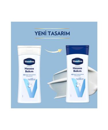 Vaseline Body Lotion Sensitive Care For Dry Very Dry and Sensitive Skin 200 ml - Buy Online on GoSupps.com