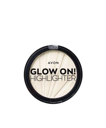 Avon Glow On Illuminating Pressed Powder Highlighter Sheer Glow