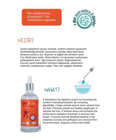 VETORIN Vetorin Pet Pro Probiotic Metabolism Regulator for Pet Animals 100ml - Buy Online on GoSupps.com