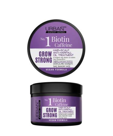 Urban Care Expert Biotin And Caffeine Grow Strong Hair Strengthening Care Oil-vegan-240ml - Buy Online on GoSupps.com