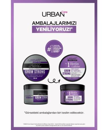 Urban Care Expert Biotin And Caffeine Grow Strong Hair Strengthening Care Oil-vegan-240ml - Buy Online on GoSupps.com