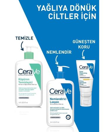 CeraVe Foaming Cleanser 473 ml - Foaming Cleanser - Buy Online on GoSupps.com