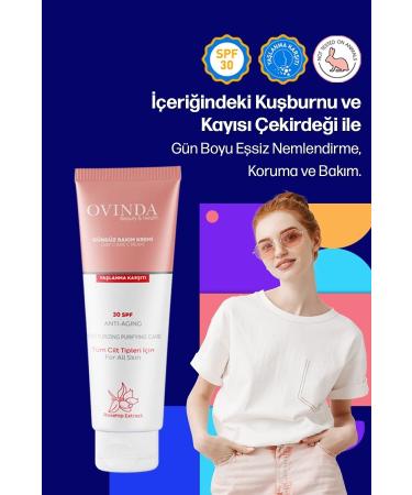 Ovinda Day Care Cream Spf30 Sunscreen - Anti-Spot Anti-Aging & Anti-Wrinkle 50 ml - Buy Online on GoSupps.com