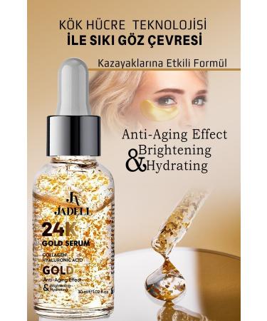 JADELL 24k Gold Eye and Face Care Serum 30 ml - Buy Online on GoSupps.com