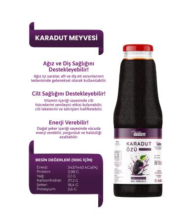 HAVRAN KOCASEYIT Black Mulberry Extract 1400 gr - Buy Online on GoSupps.com