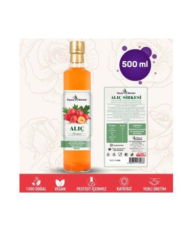 Drug-free Market Hawthorn Vinegar / 500 ml (VERY SHARP)