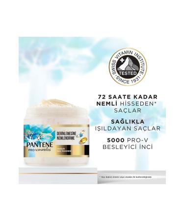 Pantene PRO-V MIRACLES Hydra Glow Moisturizing Mask for Dry Hair 300ML - Buy Online on GoSupps.com