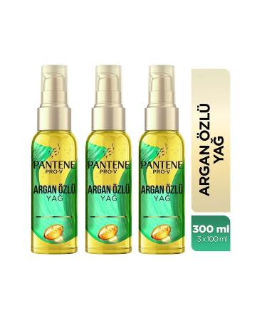 Pantene Natural Synthesis Hair Care Serum Argan Oil Elixir 100 ml x3