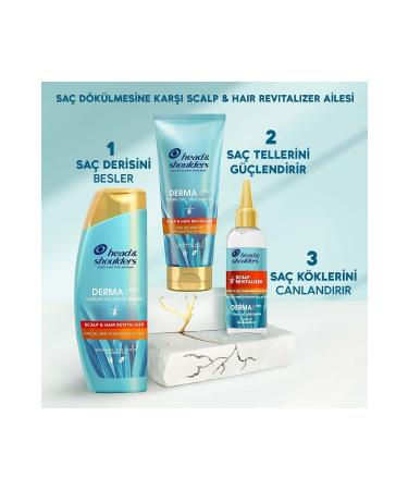 Head And Shoulders Dermaxpro Scalp Revitaliser Anti Hair Loss Conditioner 220 ml - Buy Online on GoSupps.com