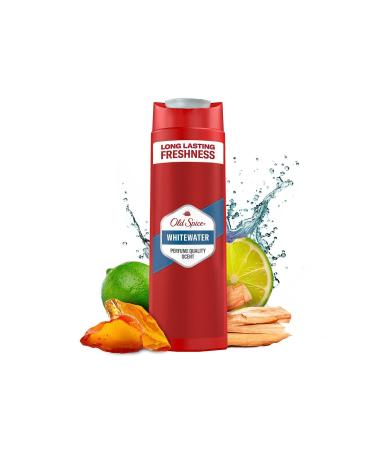 Old Spice Whitewater Men's Shower Gel and Shampoo 400 ml - Buy Online on GoSupps.com