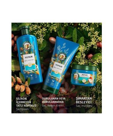 Herbal Essences Repairing Argan Oil Shampoo 350 ml x2 - Buy Online on GoSupps.com