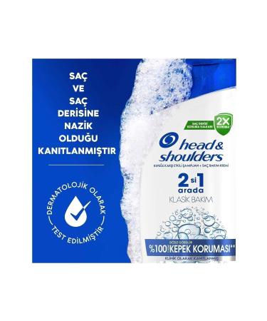 Head And Shoulders Shampoo Classic Care 2in1 250 ml - Buy Online on GoSupps.com