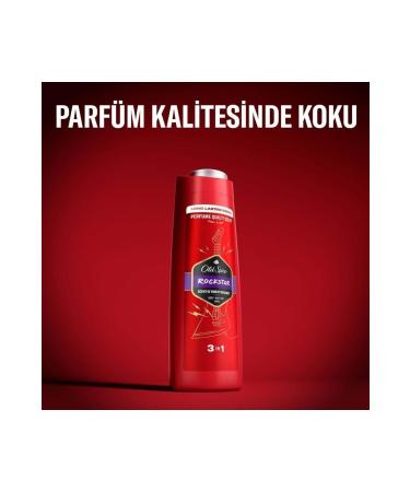 Old Spice Rockstar 3 In 1 Shampoo + Shower Gel 400 ml - Buy Online on GoSupps.com