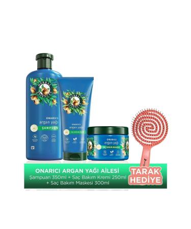 Herbal Essences Repairing Argan Oil Care Cream 300ml+Mask300ml+Shampoo350ml