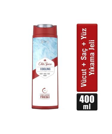 Old Spice Shower Gel & Shampoo 400 ml Cooling