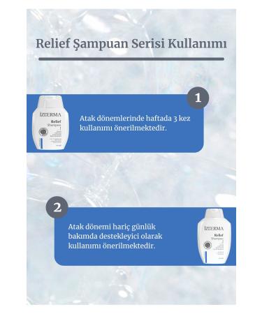 izderma Relief Shampoo Set of 2 - Itching Redness Flaking Anti-Dandruff - Buy Online on GoSupps.com