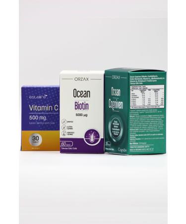 Ocean Cogniven - Ocean Biotin 5000 g - Vitamin C 500 mg