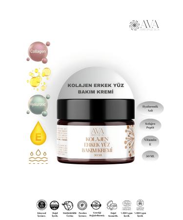 AvA Bio Cosmetics AvA Collagen Men's Care Cream - Buy Online on GoSupps.com