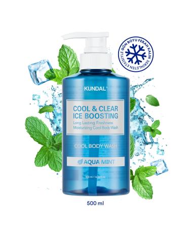 Kundal Purifying and Refreshing Body Wash Gel Cool Refreshing Body Wash 500ml (AQUA MINT)