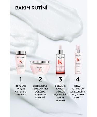 Kerastase Genesis Bain Nutri-fortifiant Anti-Hair Loss Strengthening Shampoo 250 ml - Buy Online on GoSupps.com