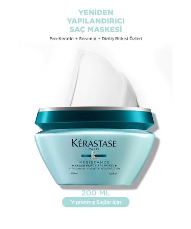 Kerastase Resistance Reconstruction Masque Force Architecte Repairing Masque for Weak and Damaged Hair