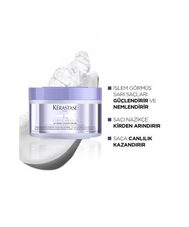 Kerastase Blond Absolu Le Bain Cicaextreme Post-Process Moisturizing Shampoo for Blonde Hair 250ml - Buy Online on GoSupps.com