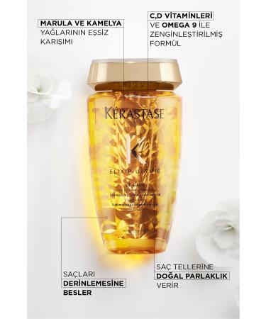 Kerastase Elixir Ultime Le Bain Shine Shampoo 250 ml - Buy Online on GoSupps.com