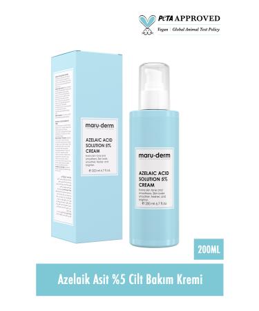 Maru.Derm STD Maruderm Azelaic Acid 5% Skin Care Cream 200 Ml Classic - Buy Online on GoSupps.com