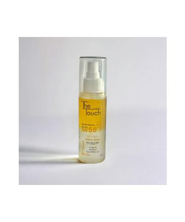 The Touch By Seda Gold Dual Phase Sun Water 50+ SPF 100 ml - Buy Online on GoSupps.com