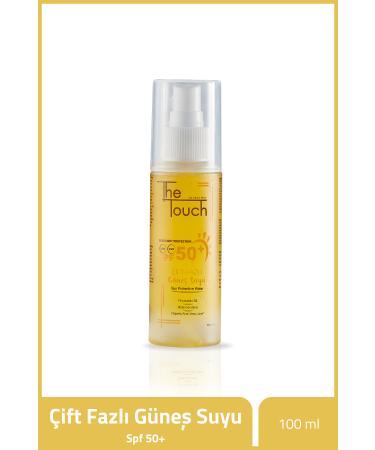 The Touch By Seda Gold Dual Phase Sun Water 50+ SPF 100 ml