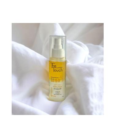 The Touch By Seda Gold Dual Phase Sun Water 50+ SPF 100 ml - Buy Online on GoSupps.com