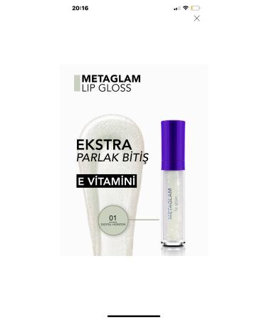 Flormar 001 Digital Horizon Lip Gloss