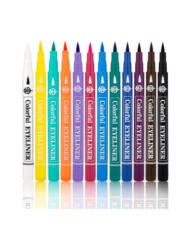 Sword & Shield 12 Color Pen Eyeliner Outside Color