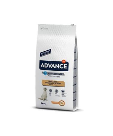 Advance Chicken Labrador and Golden Retriever Adult Dog Dry Food 12 Kg - Buy Online on GoSupps.com