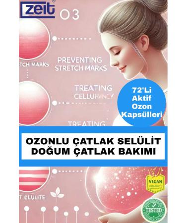ZEIT OZON Ozonated Skin Care Cream | Natural Regenerating Moisturizer for Birth Stretch Marks and Scars 96