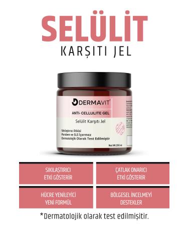 Dermavit Firming Cellulite and Stretch Mark Preventing Body Shaping Gel 250 ml