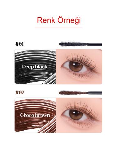 CORINGCO New Generation Tip 01 Deep Black Mascara - Buy Online on GoSupps.com