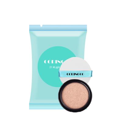 CORINGCO Intensive Concealer for Sensitive Skin BB Cushion 21 Cover vory Foundation Refill
