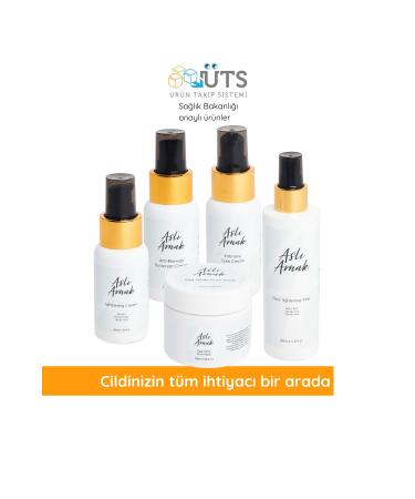 Asl Arnak Egg White Mask & Tonic & Repair Cream & Whitening Cream & Sunscreen