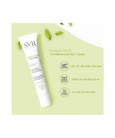 SVR Sebiaclear Mat Pores 40 ml - Buy Online on GoSupps.com