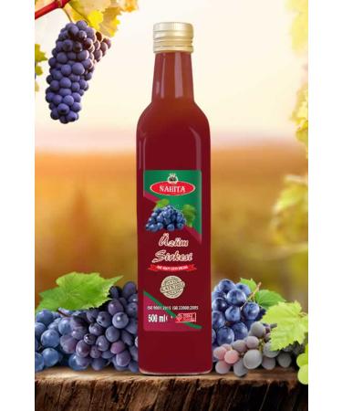 Zerda Grape Vinegar 100% natural Additive-Free 500 ml - ZRD8335-6441