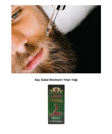 Narnuga Cobra Hair and Beard Nourishing Thickening Snake Oil 70ml - MTC3614-2755