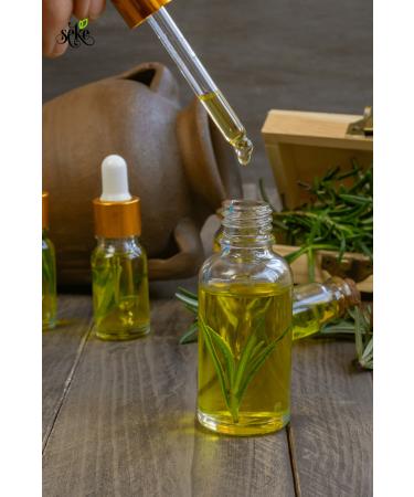 SEKE Pure Rosemary Oil Glass Bottle with Dropper - Buy Online on GoSupps.com