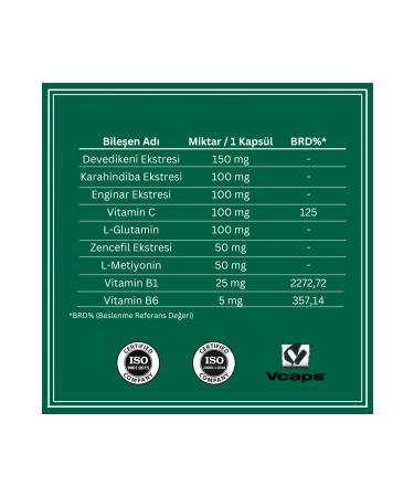 Veritamin Hng-9 Milk Thistle and Artichoke Extract 30 Capsules Food Supplement - Liver Detox - Buy Online on GoSupps.com