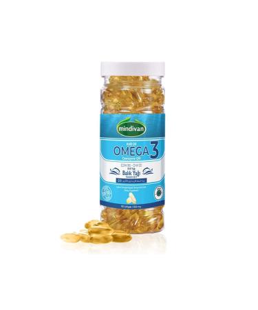 Mindivan Krill Oil Omega 3 Coenzyme Q10 1330 Mg 90 Softgels x3 Pieces - Buy Online on GoSupps.com